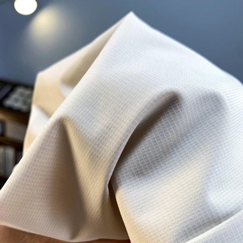 Summer thin ice silk men's shorts trend Korean version casual sports loose quick drying breathable mid pants